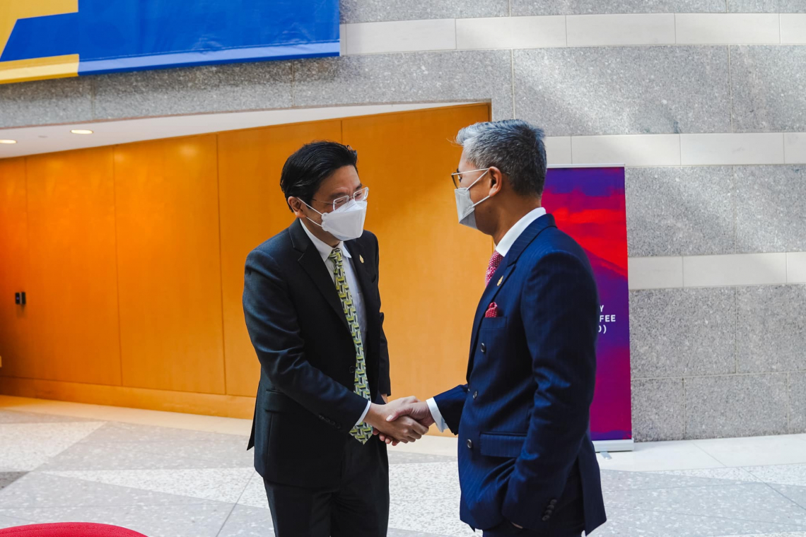 Sesi Perjumpaan bersama Menteri Kewangan Singapura di Washington